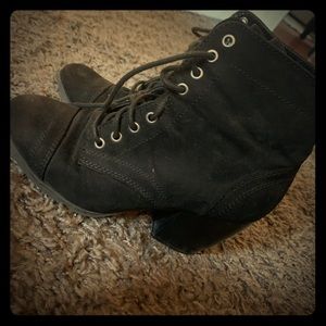 Black booties